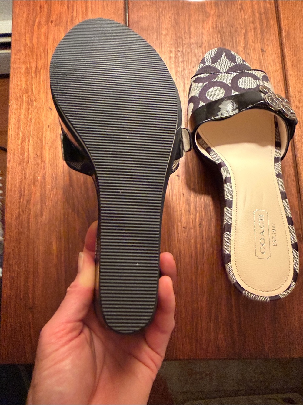 New Coach Geri shoes size 7B - Picture 4 of 6